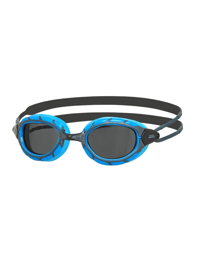 Product overview - Predator Goggles Smoke Lens Blue/Black - Tinted Smoke Lens