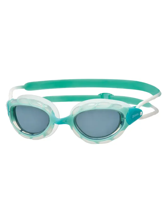 Product overview - Predator Goggles Tinted Smoke Lens Green/Clear - Tinted Smoke Lens