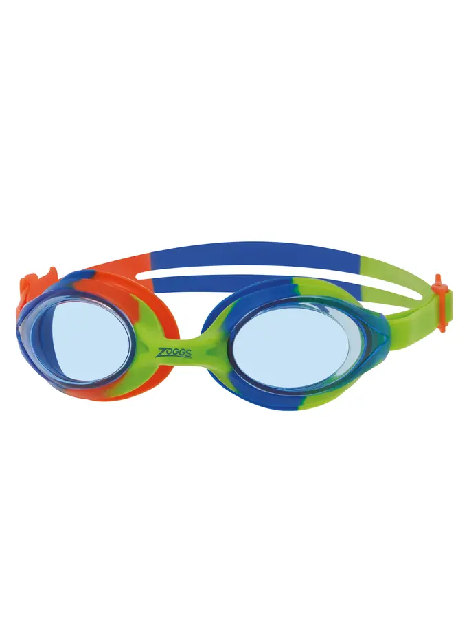 Product overview - Bondi Junior Goggles Green/Blue - Tinted Blue Lens