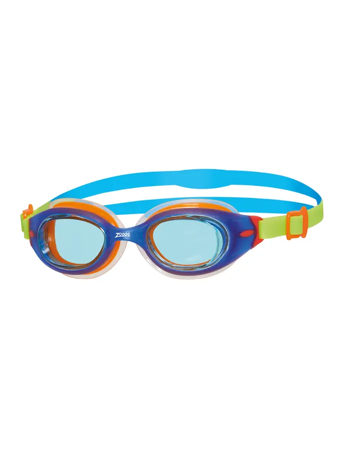 Product overview - Little Sonic Air Goggles Blue/Green - Tinted Blue Lens