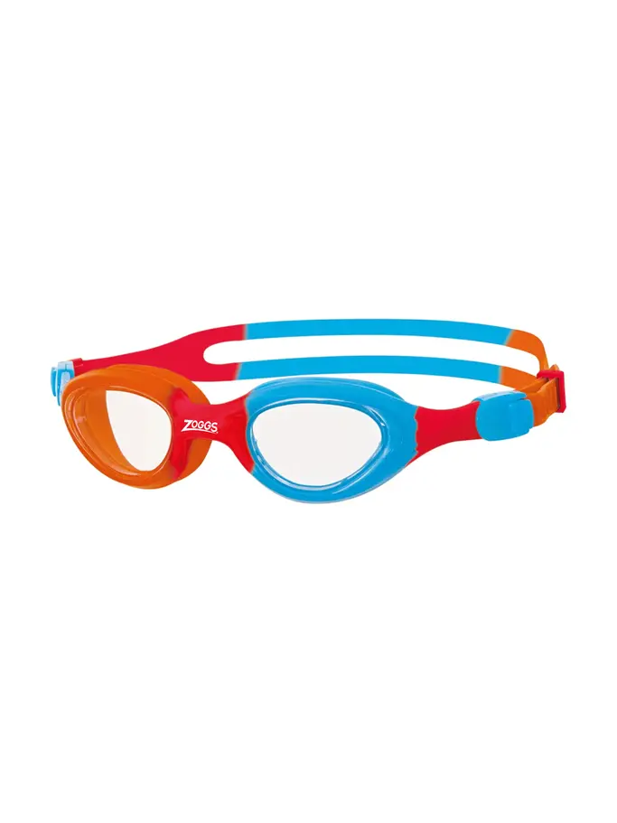 Product overview - Little Super Seal Goggles Orange/Red - Clear Lens