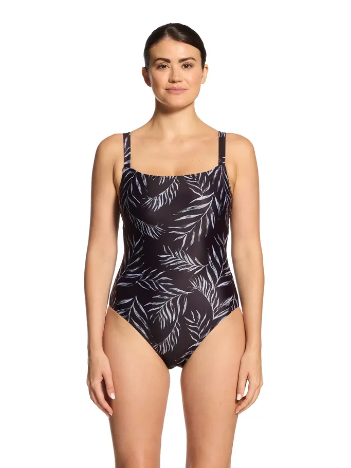 Product overview - Safari Leaf Adjustable Classic Back Swimsuit SAFA
