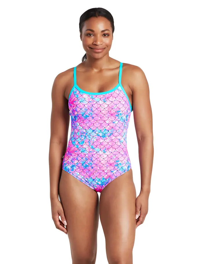 Product overview - Sirene Sparkle Silver Lined Strikeback Swimsuit SISP
