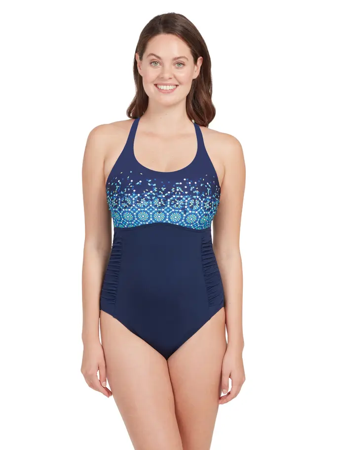 Product overview - Blue Chime Multiway One Piece Swimsuit BLC