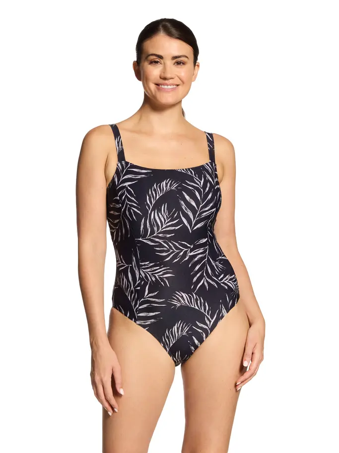 Product overview - Safari Leaf Underwire Classicback Swimsuit SAFA
