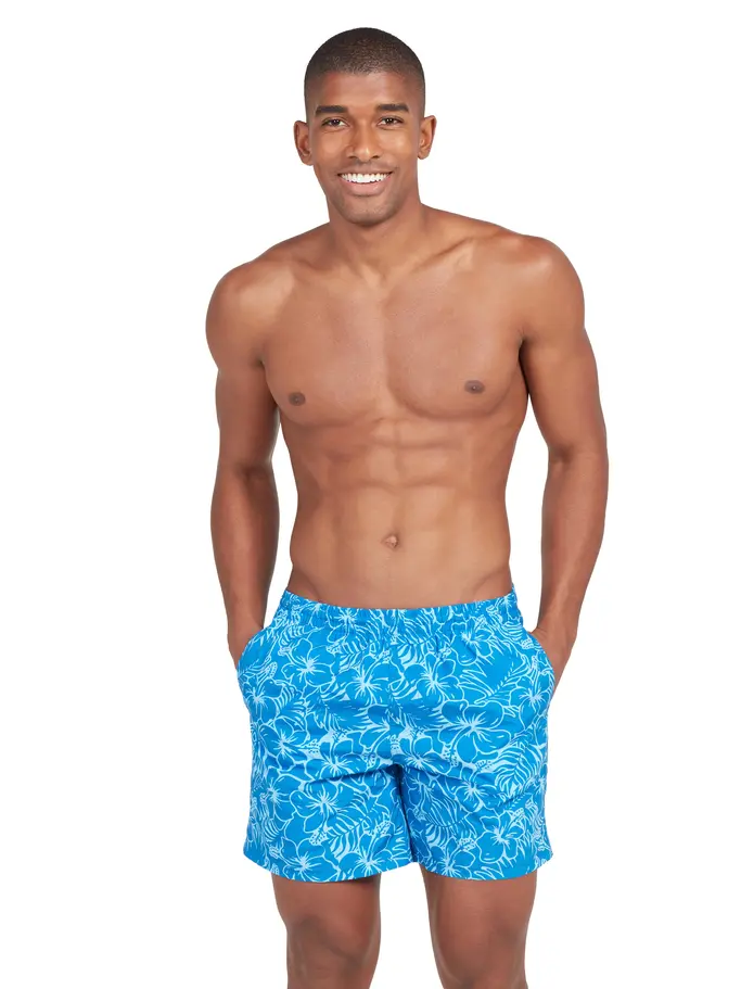 Product overview - Tropic Bloom Mens 16 Inch Water Shorts TRBL
