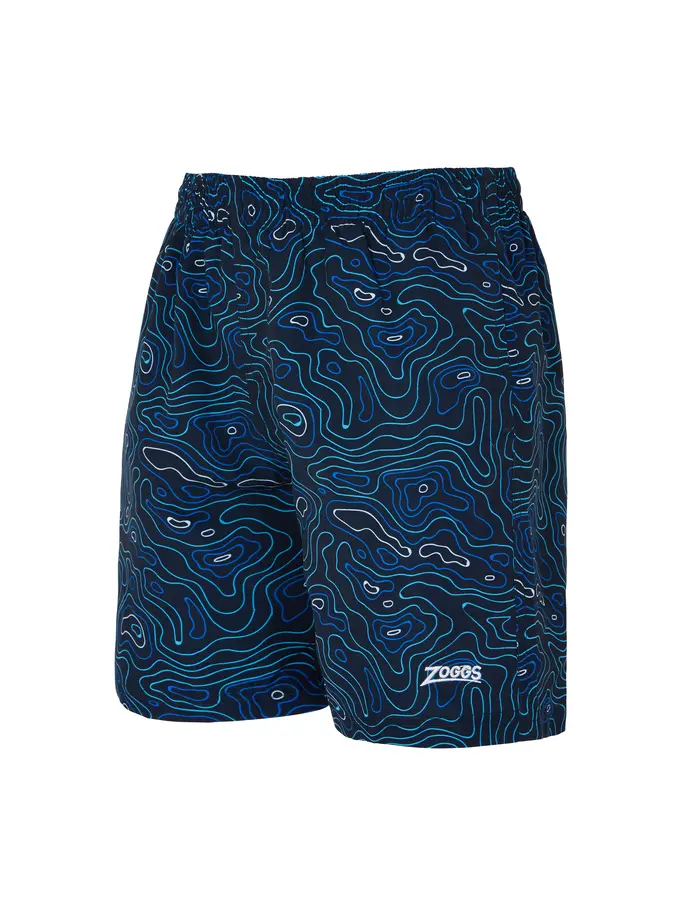 Product overview - Boys Seacrest Print 15 Inch Water Shorts SECT
