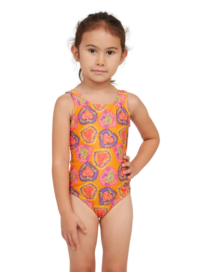 Product overview - Girls Heartthrob Scoopback One Piece HTTR