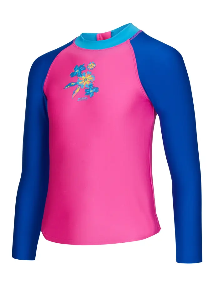 Product overview - Girls Lily Long Sleeve Sun Top lila
