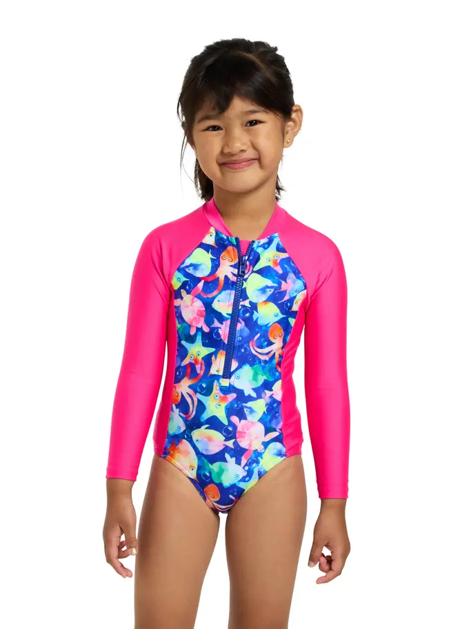Product overview - Girls Bubbles Paddle Suit BUBB