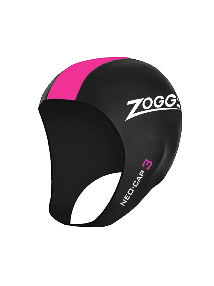 Product overview - Zoggs Neoprene Cap 3 black/pink