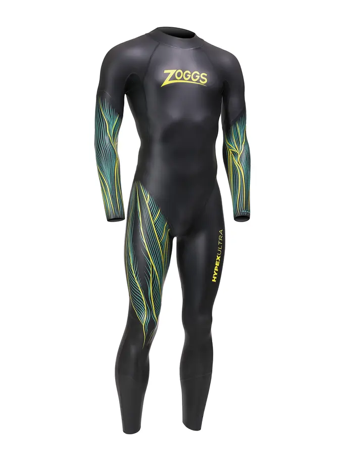 Product overview - Mens Hypex Ultra FS Triathlon Wetsuit black/yellow
