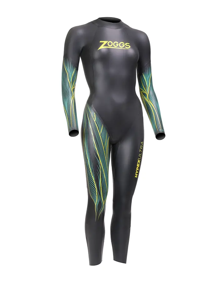 Product overview - Womens Hypex Ultra FS Triathlon Wetsuit black/yellow