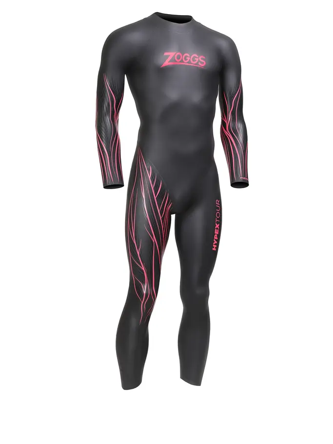 Product overview - Mens Hypex Tour FS Triathlon Wetsuit black/red