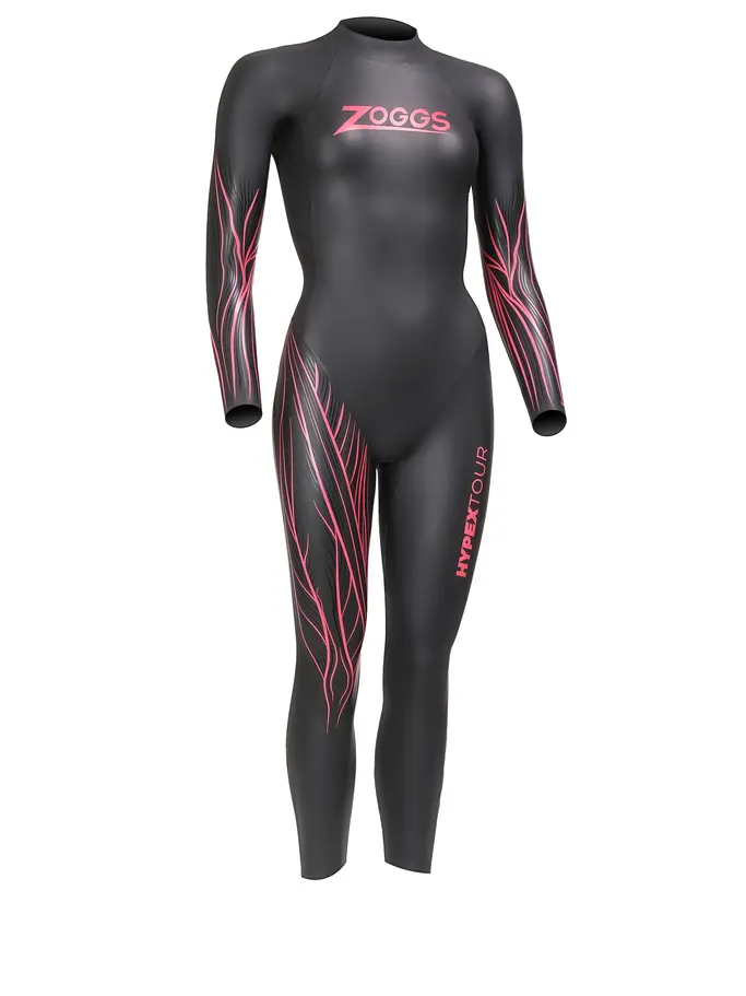 Product overview - Womens Hypex Tour FS Triathlon Wetsuit black/red