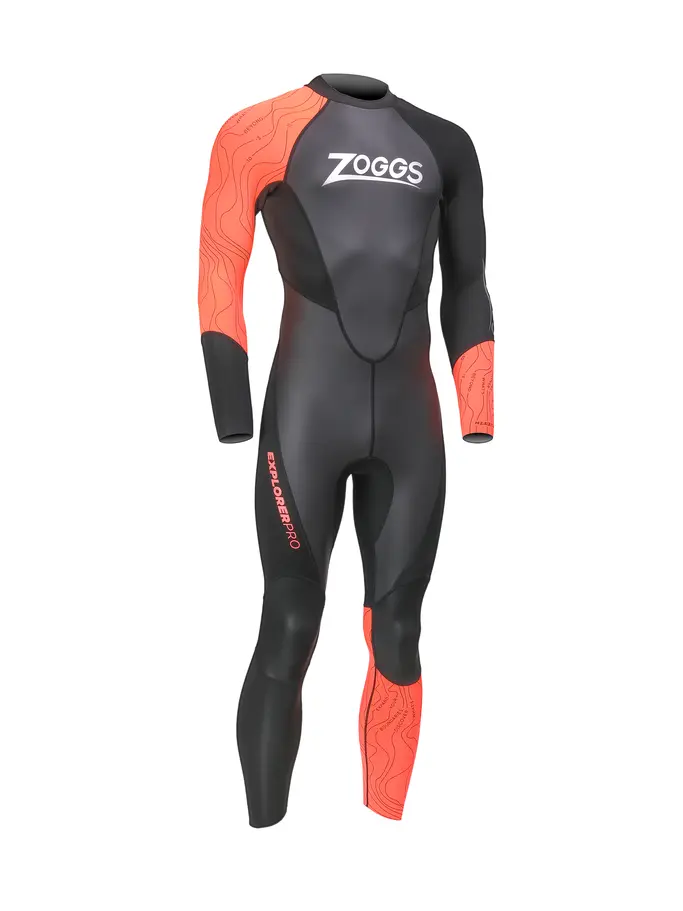 Product overview - Mens Explorer Pro FS Open Water Wetsuit black/red