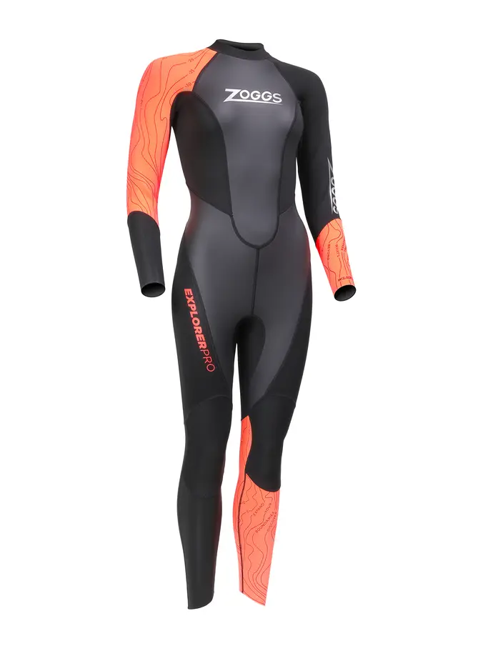 Product overview - Womens Explorer Pro FS Open Water Wetsuit black/red