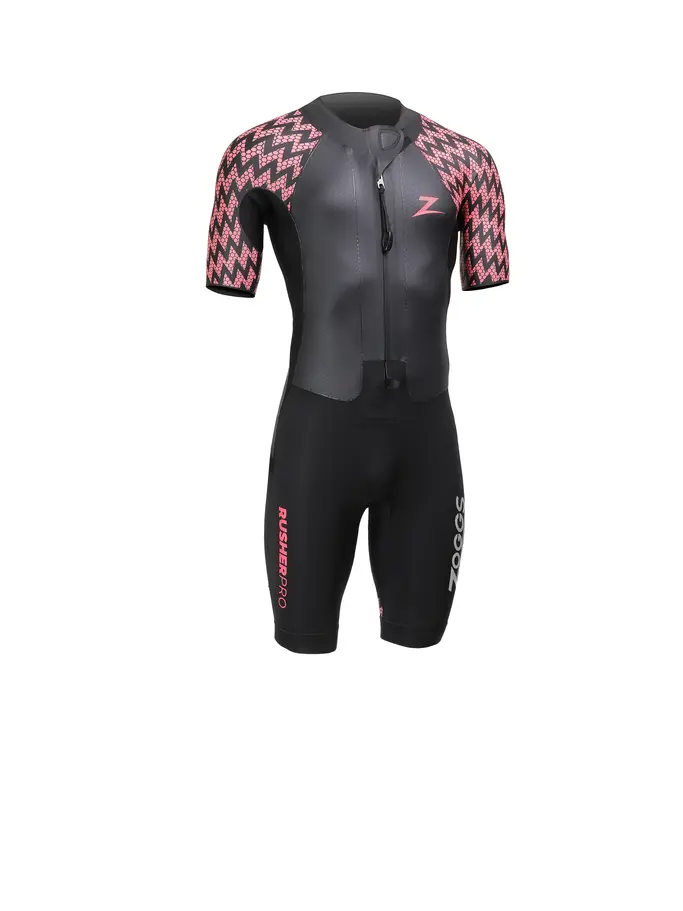 Product overview - Rusher Pro FS Swimrun Wetsuit black/red