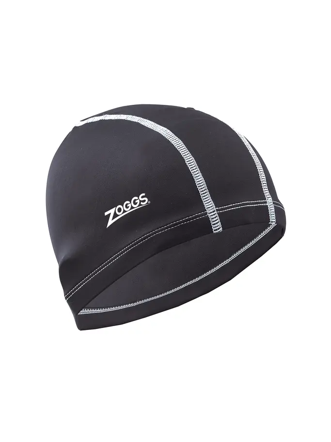 Product overview - Zoggs Nylon-Spandex Swim Cap black