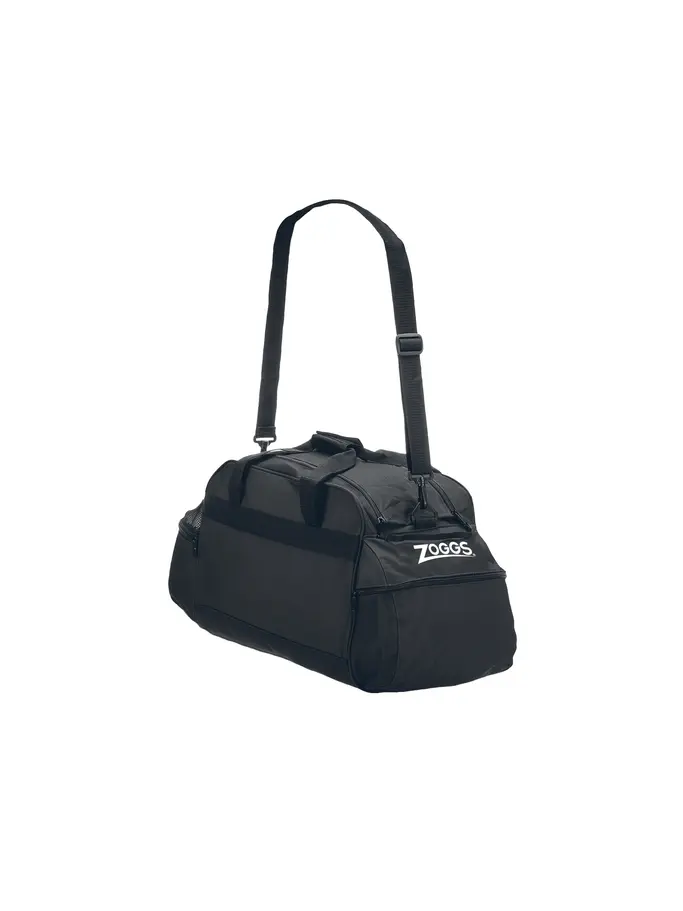 Product overview - Zoggs Cordura Carry Shoulder Duffle Bag black