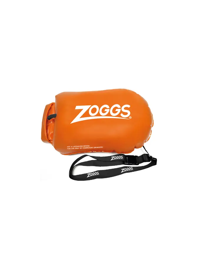 Product overview - Zoggs Outdoor Hi-Viz Swim Safety Buoy orange