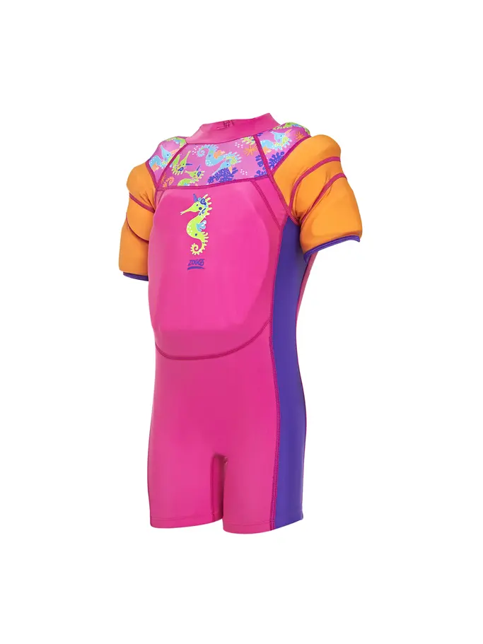 Product overview - Sea Unicorn Water Wings Floatsuit pink