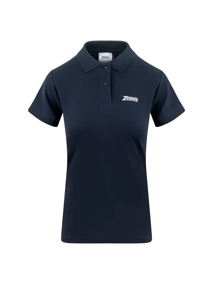 Product overview - ZOGGS  Womens Club Polo T-Shirt dark blue
