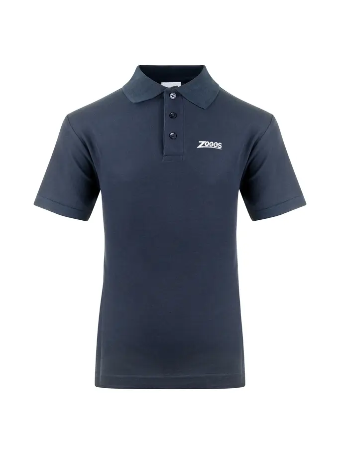 Product overview - ZOGGS Mens Club Polo T-shirt dark blue